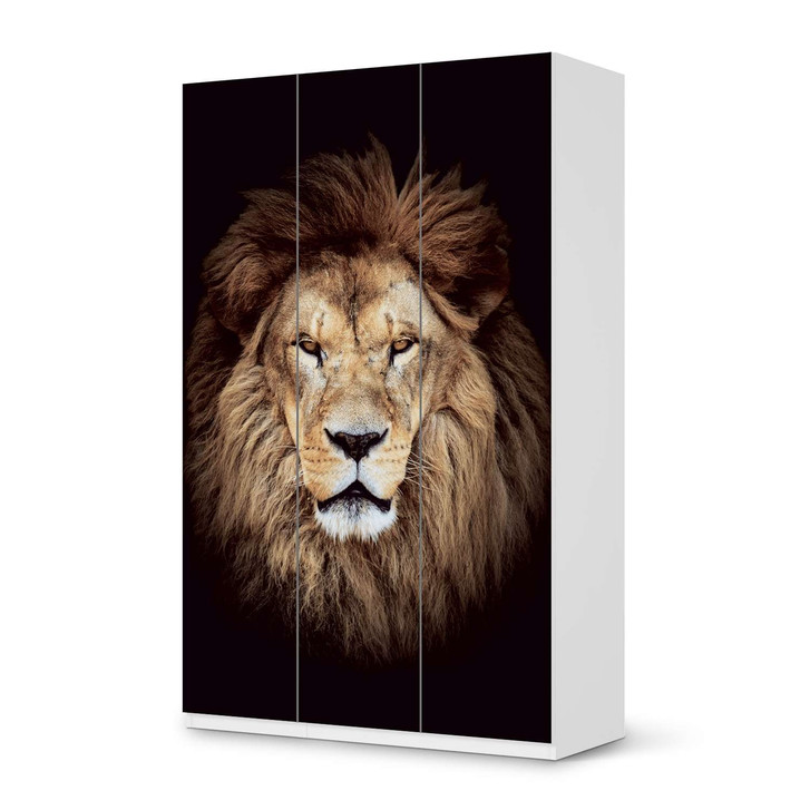 Möbelfolie IKEA Pax Schrank 236cm Höhe - 3 Türen - Wild Eyes - CR118642