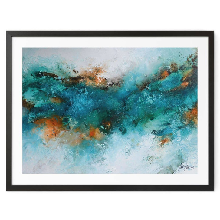 Poster Gefrorenes Wasser - Fedrau - WA433361