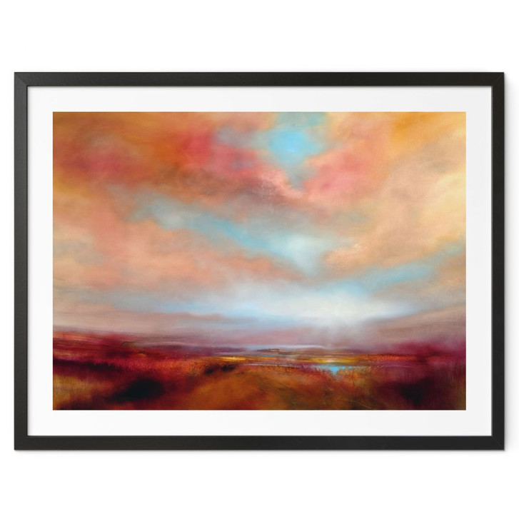 Poster Leuchtendes Feld im Sonnenlicht - Schmucker - WA509003