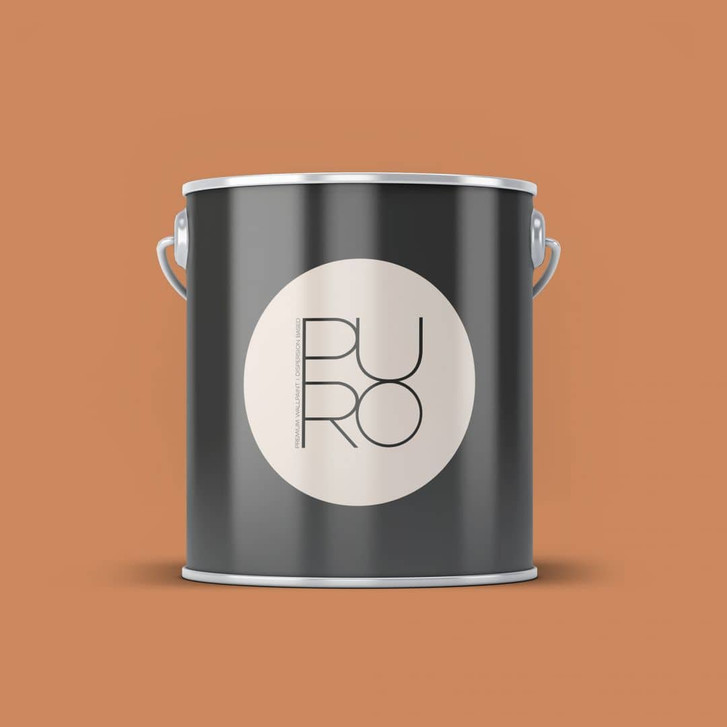 Premium Wandfarbe Orange - Tuchmatte Innenwandfarbe - PURO c9004 dusty orange - WA443444