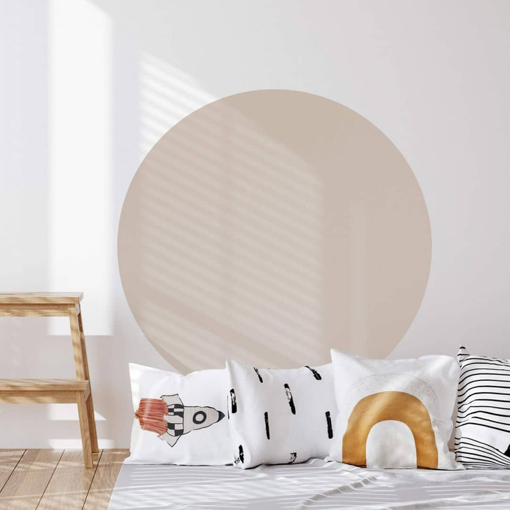 Wandtattoo Kreis taupe - Rund - WA412304