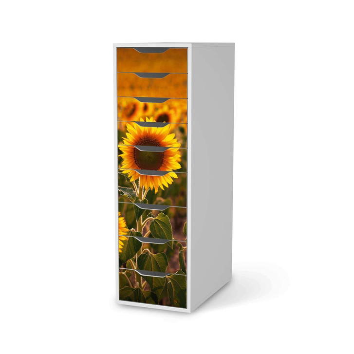 Folie IKEA Alex 9 Schubladen - Sunflowers - CR105302