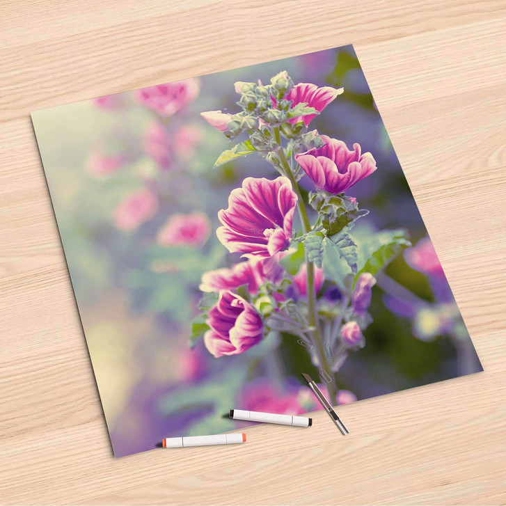 Folienbogen (60x60cm) - Flower Gaze - CR107072