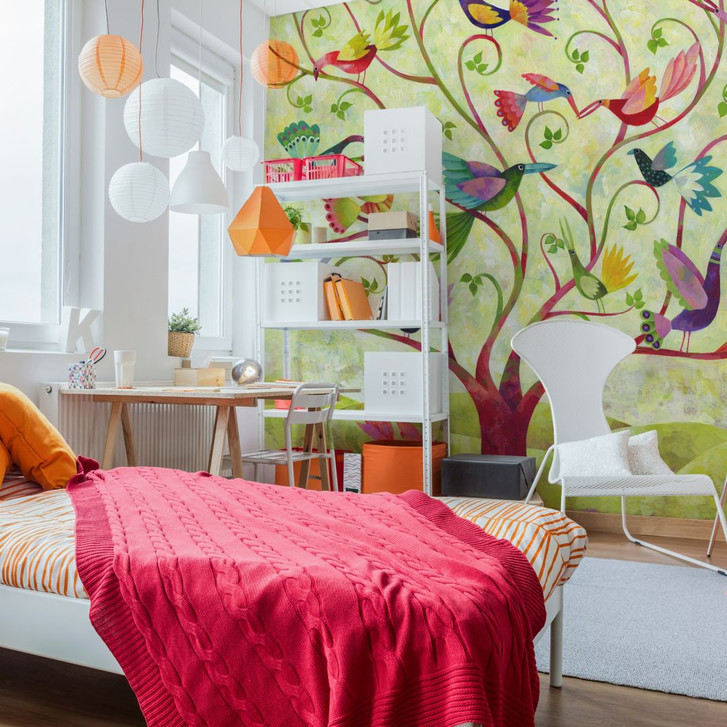 Fototapete Blanz - Exotische Vögel - WA226085