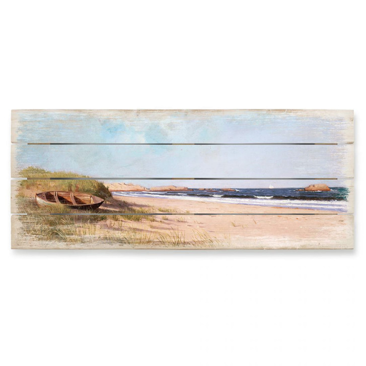Holzbild Silva - Am Strand - Panorama - 100 x 40 cm - WA132533