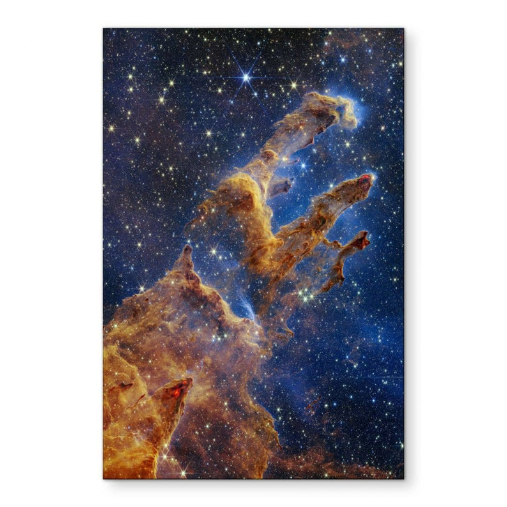 Wandbild James Webb Telescope - Pillars of Creation - Alu-Dibond - WA479844
