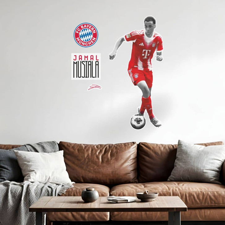 Wandtattoo FC Bayern Spieler Jamal Musiala 2025/26 - WA487776