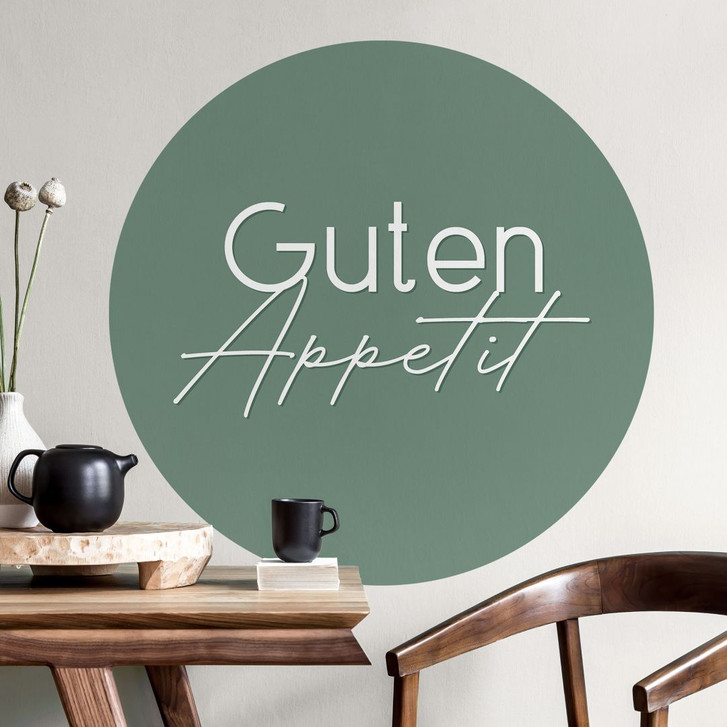 Wandtattoo Guten Appetit - Rund - WA429974