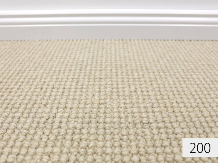 Wellington Berber Teppichboden Meterware in Fawn 200 - TS470280