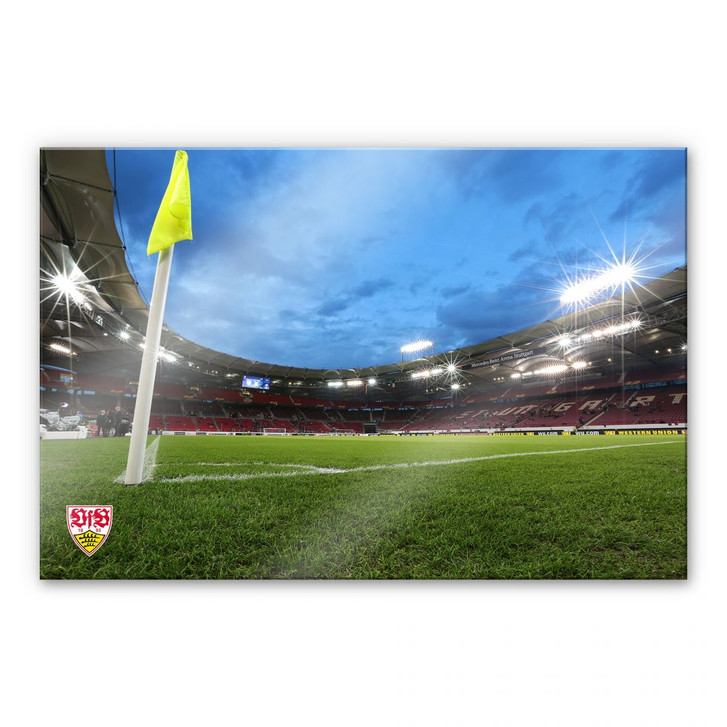 Acrylglasbild VfB Stuttgart Arena Nacht - WA111642