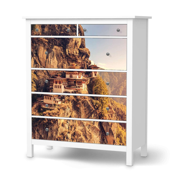 Klebefolie IKEA Hemnes Kommode 6 Schubladen - Bhutans Paradise - CR111321