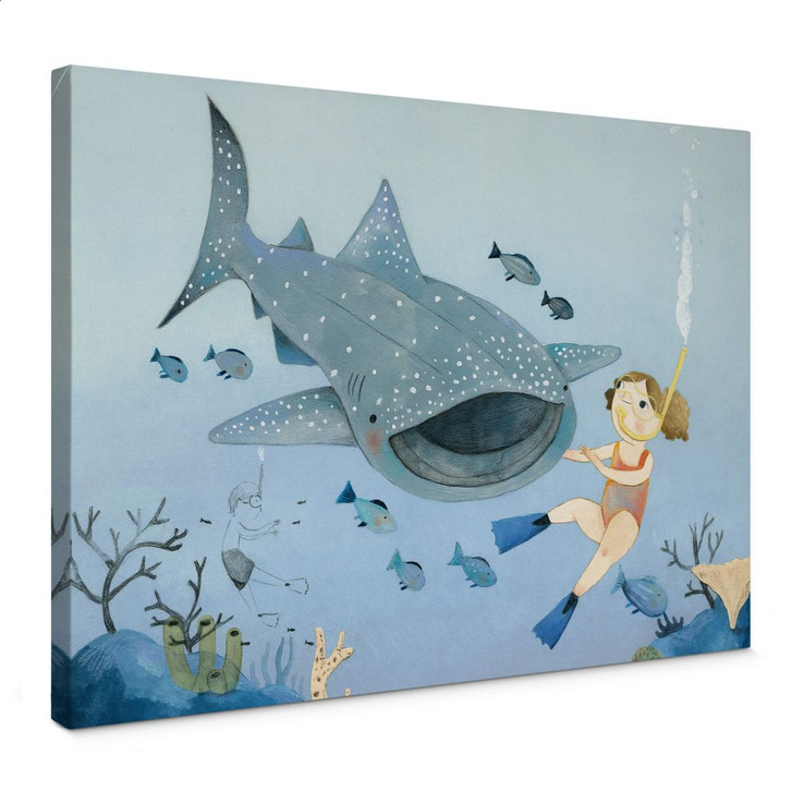 Leinwandbild Loske - Tauchexpedition - WA306979