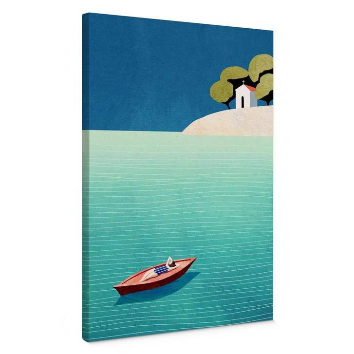 Leinwandbild Siesta im Sommer - Rivers - WA405345