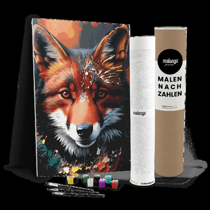 Malen nach Zahlen Leinwandbild - Fuchs Frank - WA447598