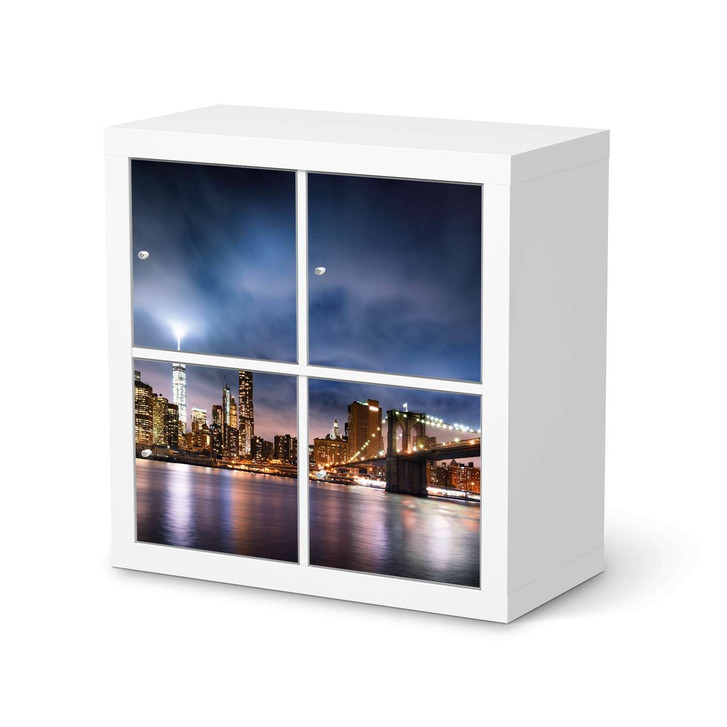 Möbelfolie IKEA Expedit Regal 4 Türen - Brooklyn Bridge - CR114503