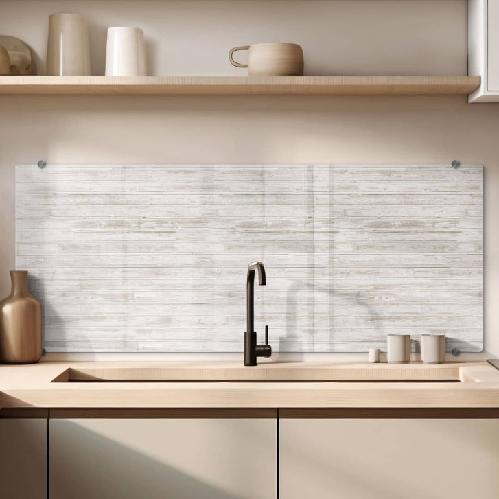 Spritzschutz Shabby Chic Holz - Panorama - WA241337