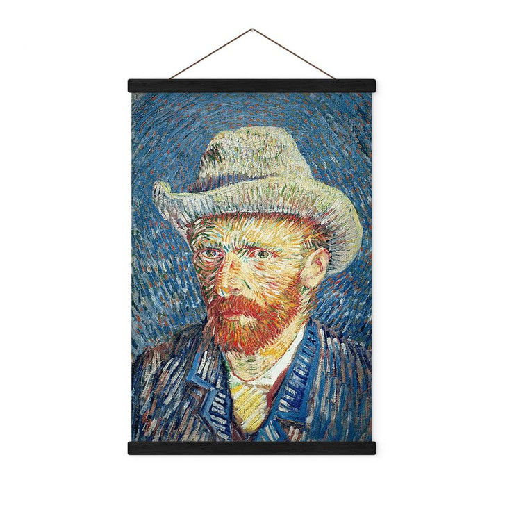 Stoffbild Selbstbildnis 1887 - Van Gogh - WA457325