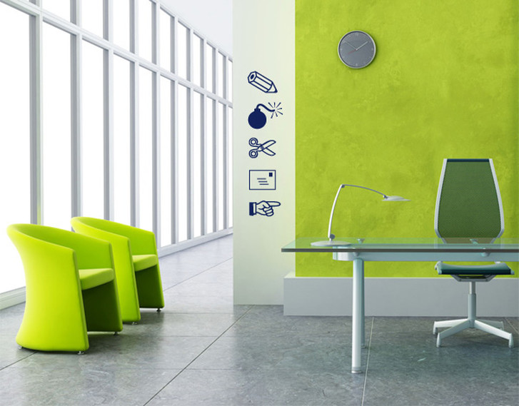 Wandtattoo Computer Symbole - TD16807