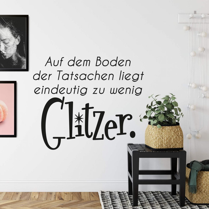 Wandtattoo Auf dem Boden der Tatsachen... - WA242849