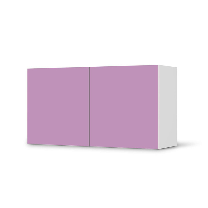 Folie IKEA Besta Regal 2 Türen (quer) - Flieder Light - CR105346