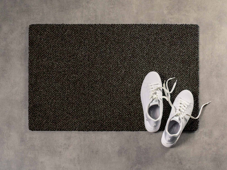 Grafic Fussmatte nach Mass in Braun - TS538680