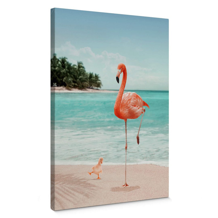 Leinwandbild Loose – Wannabe Flamingo - WA368958