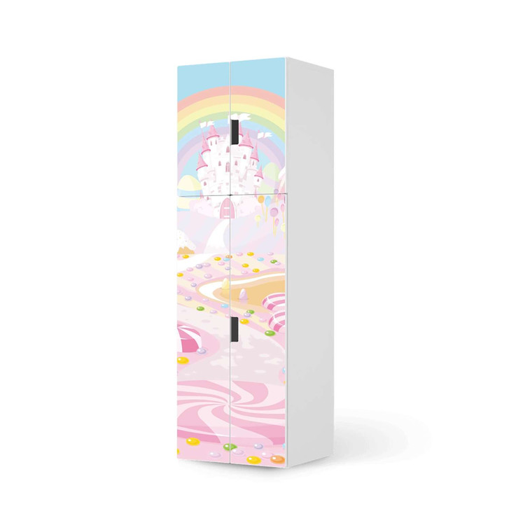 Möbelfolie IKEA Stuva / Malad - 2 grosse Türen und 2 kleine Türen - Candyland - CR118659