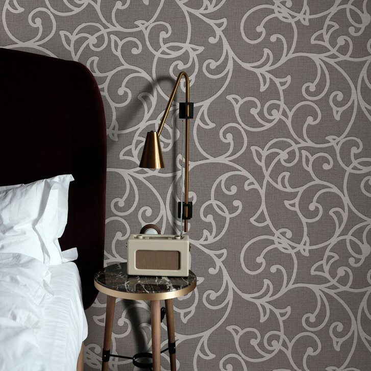 Ornamenttapete Opus braun - WA481612