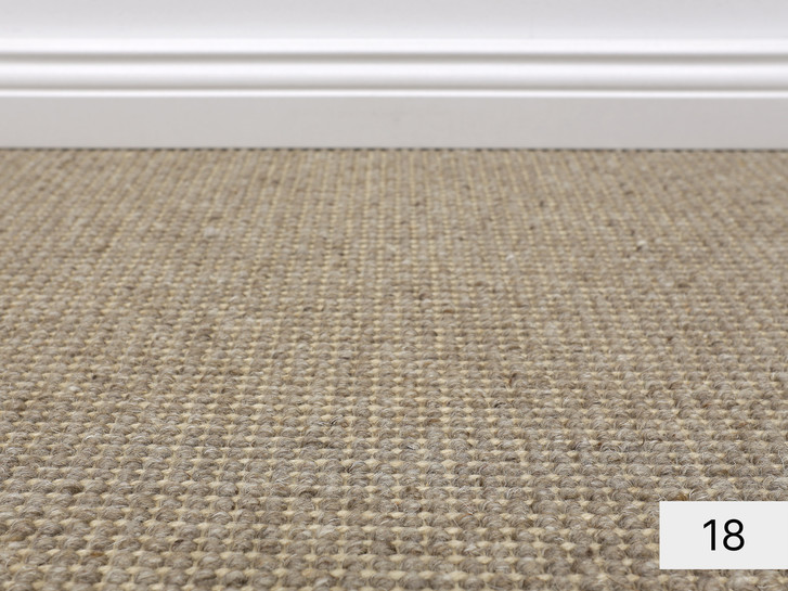 Porto Schlingen Teppichboden Meterware in 18 Praline - TS506811