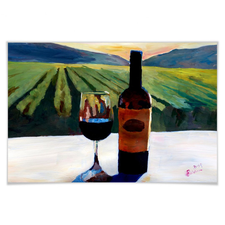Poster Bleichner - Wein in Napa Valley - WA158156