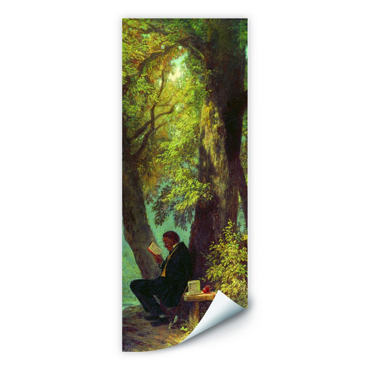 Wallprint Spitzweg - Der Lieblingsplatz - Panorama - WA189303