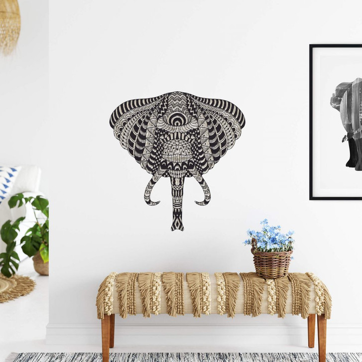 Wandtattoo Metallic Elephant 01 - WA215413