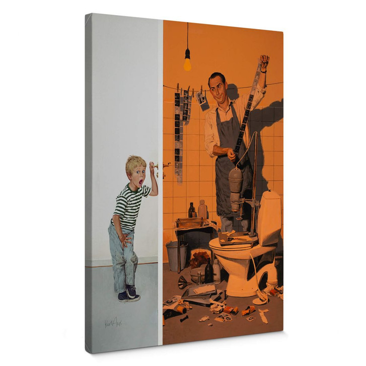 Leinwandbild Sesam, öffne dich… (1964) - Kurt Ard - 70x100cm - WA389272