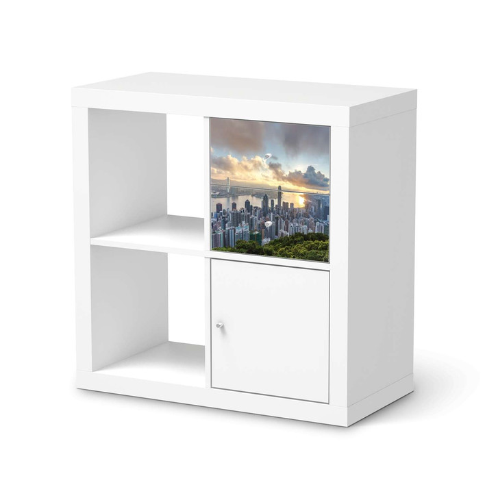Möbelfolie IKEA Kallax Regal Schubladen - Hong Kong - CR115681