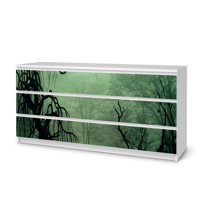 Möbelfolie IKEA Malm Kommode 6 Schubladen (breit) - Witchcraft - CR116650