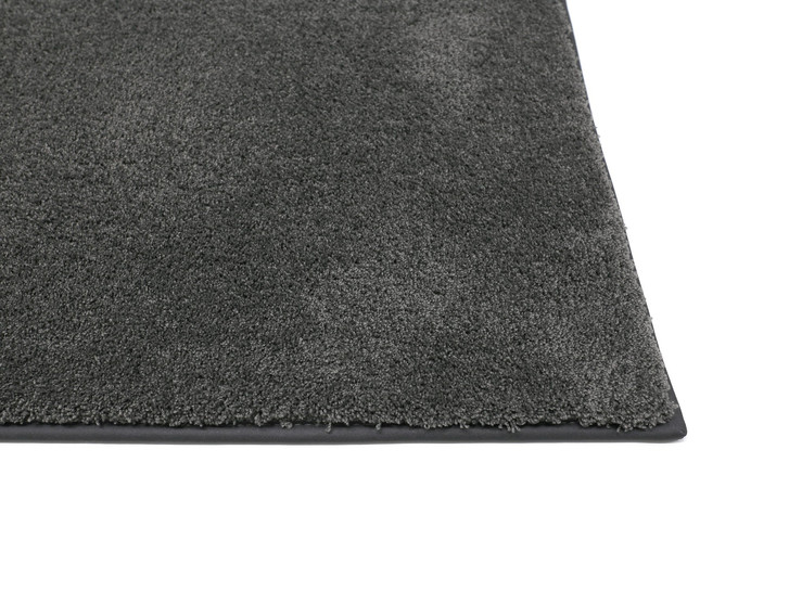 Vela Softflor Paspelteppich in Anthrazit 96 - TS446776