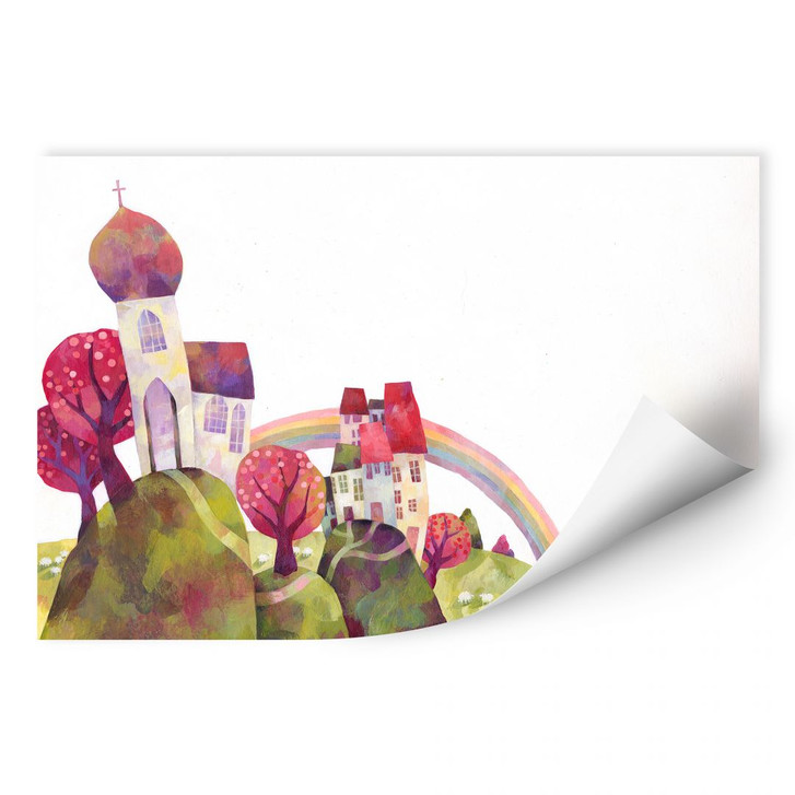 Wallprint Blanz - Die Dorfkirche - WA181504