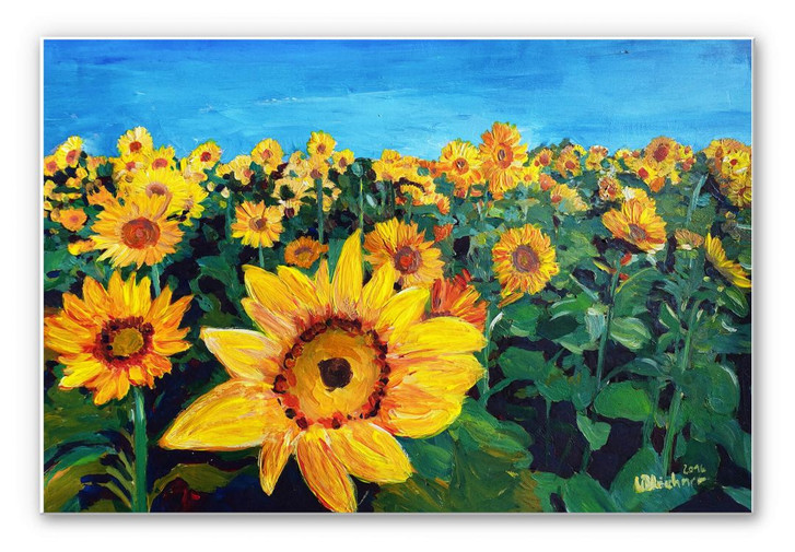 Wandbild Bleichner - Sunflower Fields - WA259984
