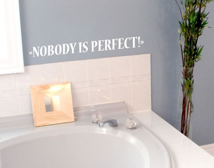 Wandtattoo Nobody is perfect 2 - TD16023