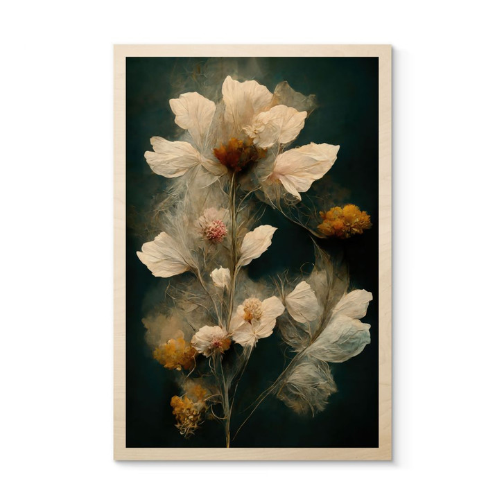 Holzbild Vergängliche Blütenpracht - Treechild - WA449828