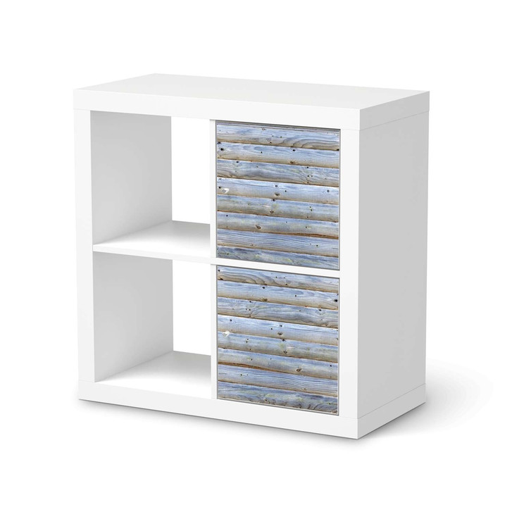 Klebefolie IKEA Expedit Regal 2 Türen (hoch) - Greyhound - CR109375