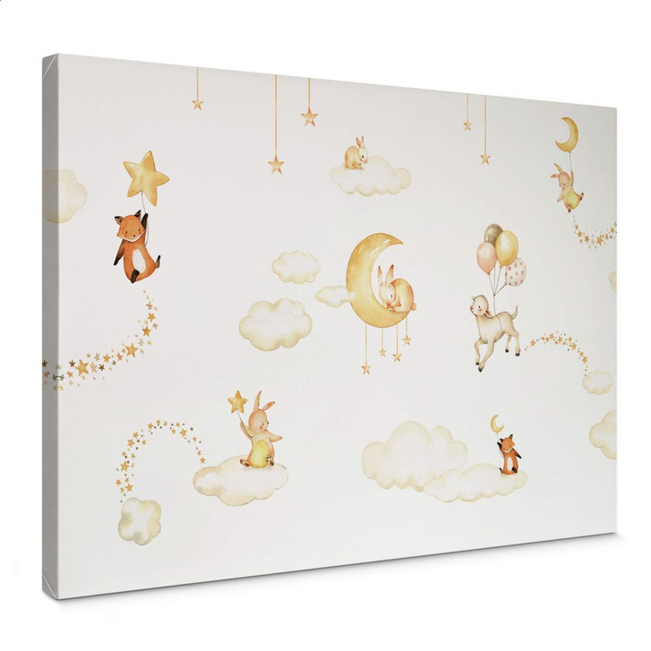 Leinwandbild Oliver Robins- Süsse Träume weiss - WA372151