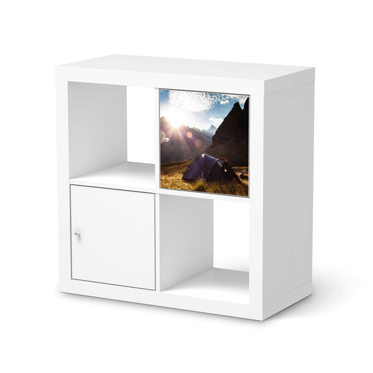 Möbelfolie IKEA Kallax Regal 1 Türe - Into the Wild - CR118305
