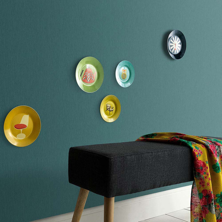Unitapete glitzernd, Vliestapete Fashion for Walls 4 von Guido Maria Kretschmer türkis - WA397682