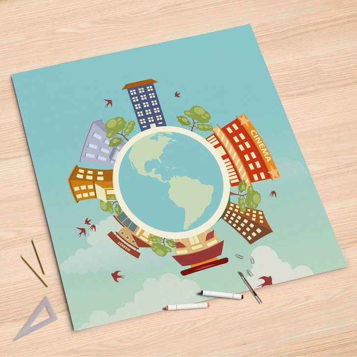 Folienbogen (90x90cm) - Planetastic - CR107640
