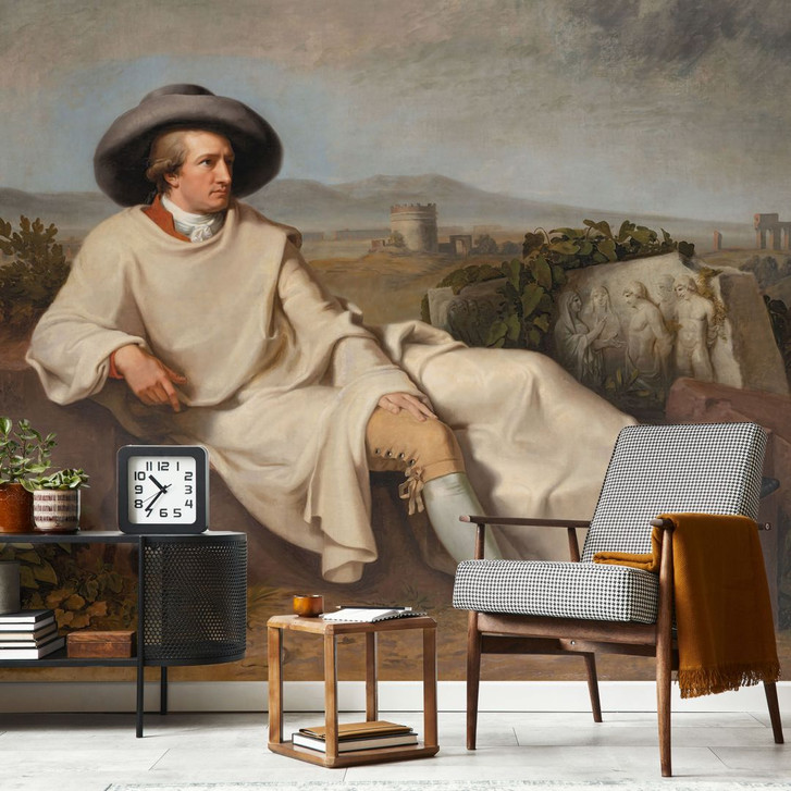 Fototapete Tischbein - Goethe in der römischen Campagna - WA459300