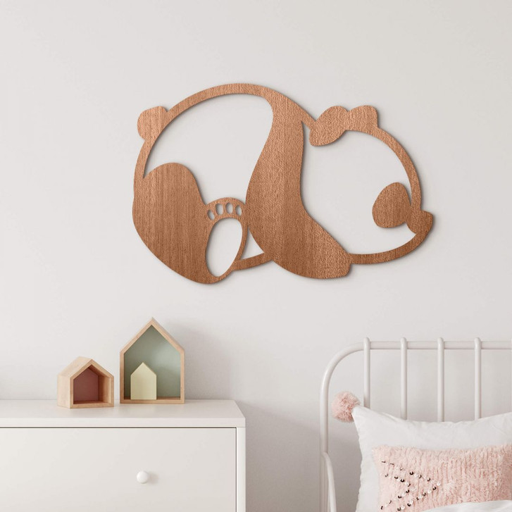 Holzdeko Mahagoni - Panda - WA333214