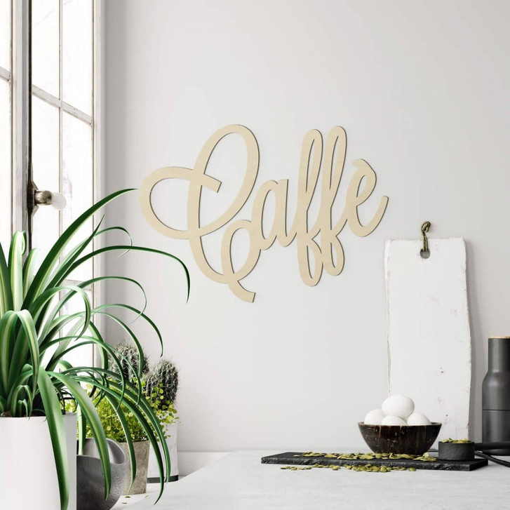 Holzdeko Pappel - Caffè - WA321285