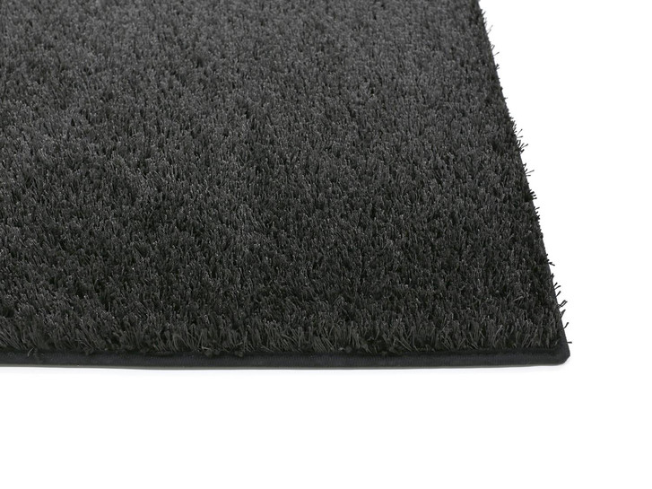 Jade HEVO ® Hochflor Badteppich Rechteck Wunschmass in Titan - TS443663