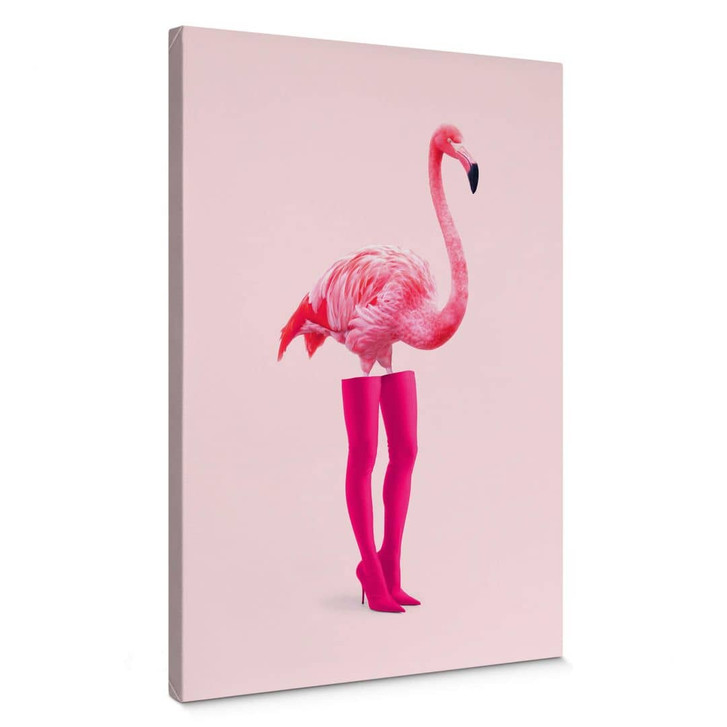 Leinwandbild Flamingo pink - Pozdniakov - Flaminciaga - WA403104